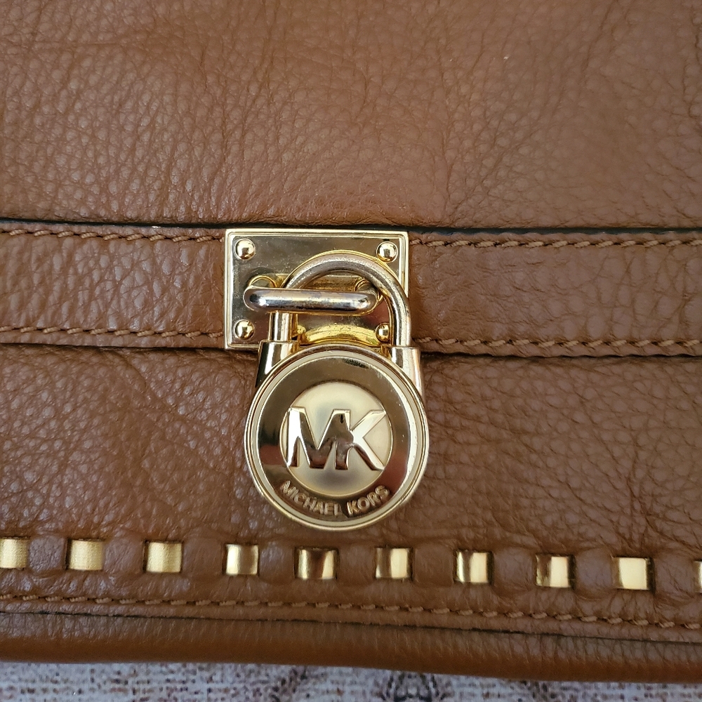 Michael Kors Hamilton Whipped Shoulder/ Clutch bag - Picture 3 of 13